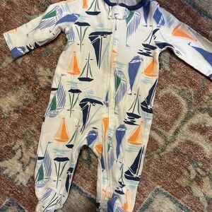 Carter's Nautical Print Kids Footie